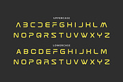 Procaro Modern Tech Font, a Sans Serif Font by Artiveko (Thumbnail 3 of 8)