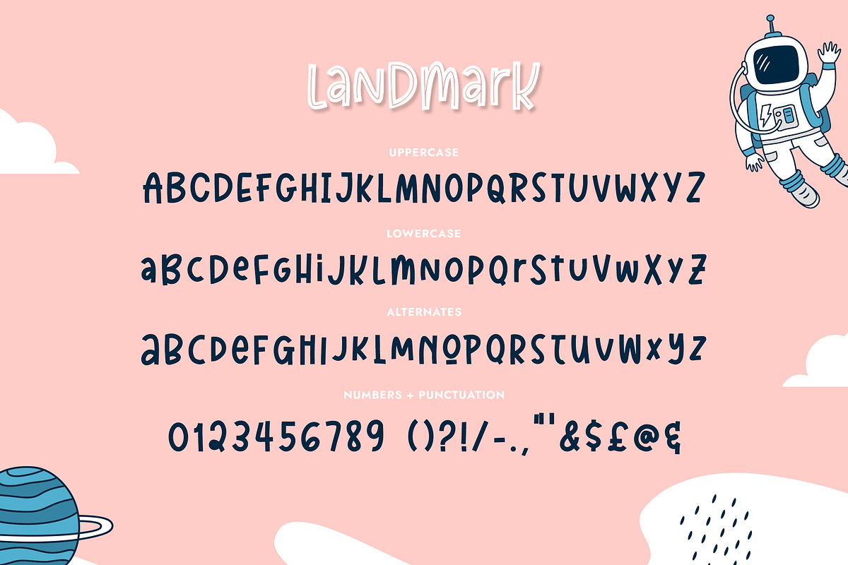 Landmark Font Trio, a Font by Salt & Pepper Designs (Photo 6 of 8)