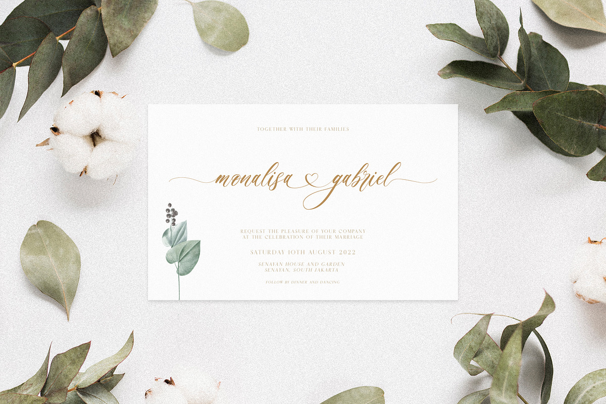 Rafflesia - Modern Calligraphy