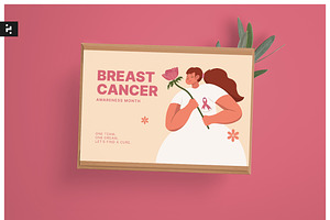 Breast Cancer Greeting Card