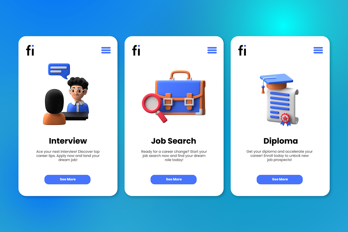 3D Job and Career Icon Set, a Characters & Person 3D Model by Flat Icons (Photo 5 of 8)