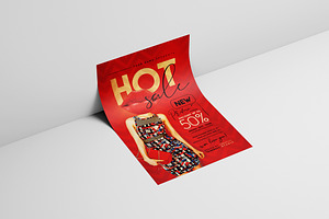 Hot Sale Flyer Template