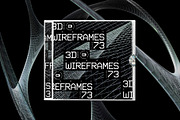 3D Chrome Wireframes - 73 shapes, an Object Graphic by assetpro.design (Thumbnail 11 of 12)