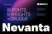 Nevanta - Sans Serif Font, a Sans Serif Font by limitype (Thumbnail 1 of 14)