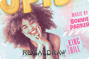Valentines Party Flyer, a Flyer Template by regalDRAW