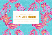 Summer Mood Textures Patterns, a Pattern Graphic by Promo Graphics (Thumbnail 2 of 7)