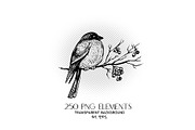 Christmas winter sketches - vector, an Animal Illustration by Aquatinta (Thumbnail 6 of 8)