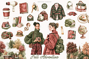 Fall Adventure Collection, a Seasonal Illustration by PeDe Designs (Thumbnail 2 of 17)