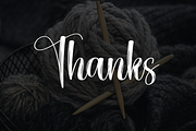 Knitting | Script Font, a Handwritten Font by Scratchones (Thumbnail 9 of 9)