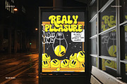 Hoday Font | Retro Bubble Typeface, a Handwritten Font by Koplexs Studio (Thumbnail 9 of 12)