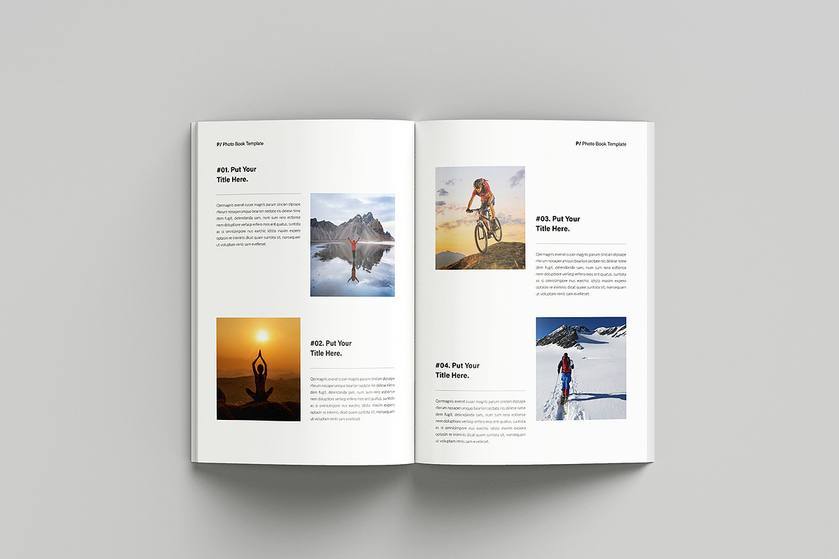 The Photo Book Layout Template, a Brochure Template by Spark_Creative (Photo 3 of 12)