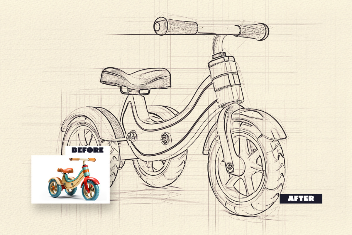 Demo Sketch Photo Effect, a Layer Style Add-On by dokudokunomi (Photo 3 of 5)