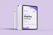 High Quality iPad Pro Mockup, an iPad Mockup by Custom.scene (Thumbnail 3 of 5)