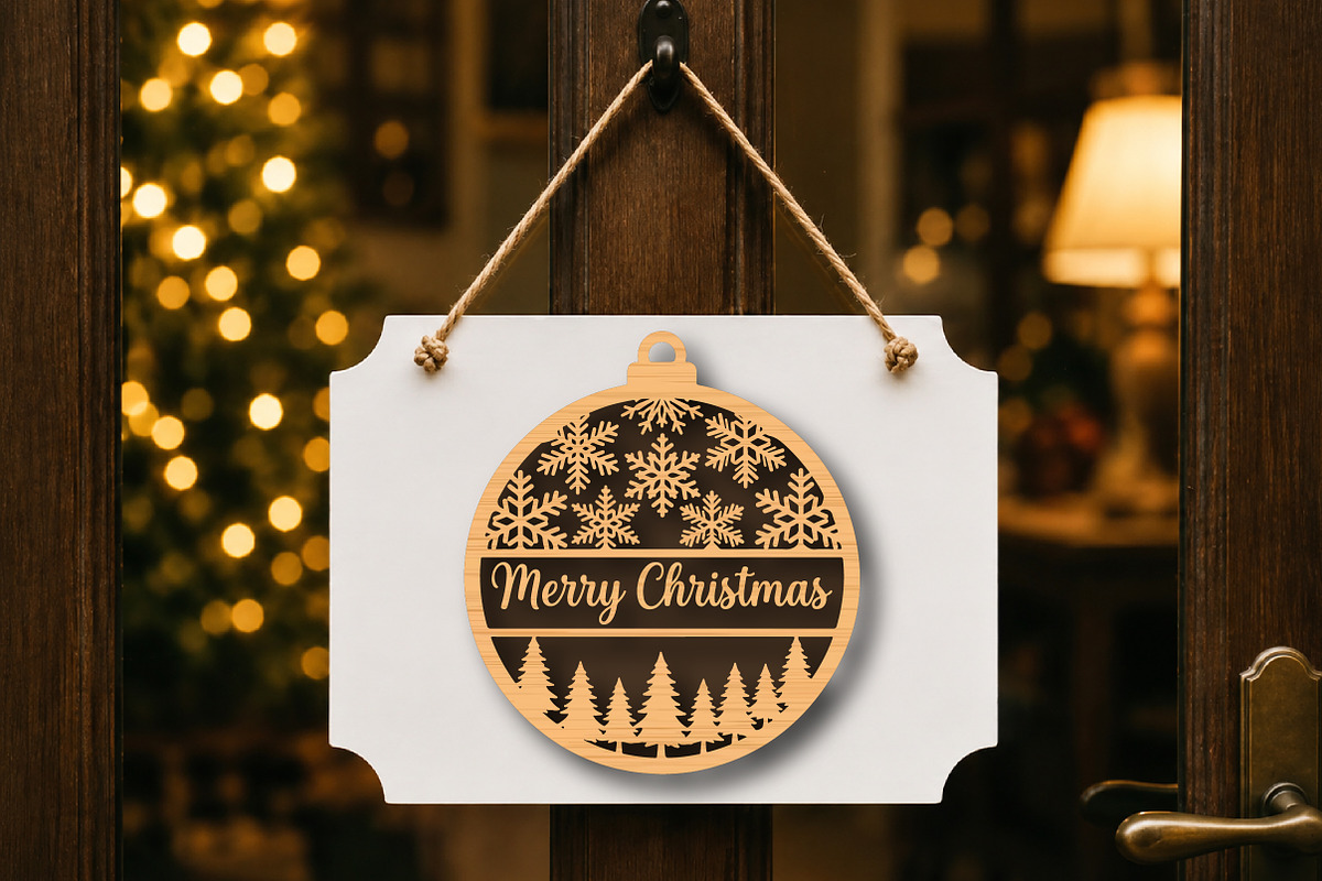 Multi-Layer Assemble Christmas Sign, a Work Illustration by Digital Artistic99 (Photo 4 of 4)