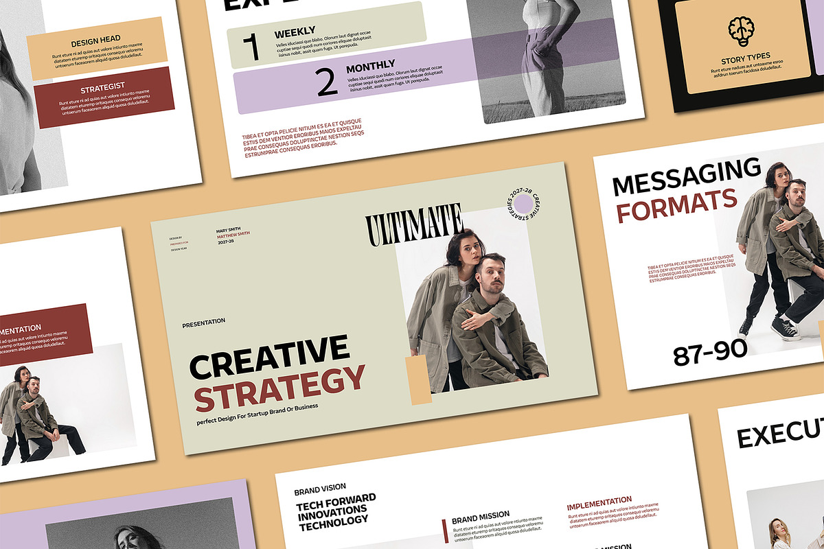 Creative Strategy Presentation, a Presentation Template by Mighty-Slide (Photo 1 of 5)