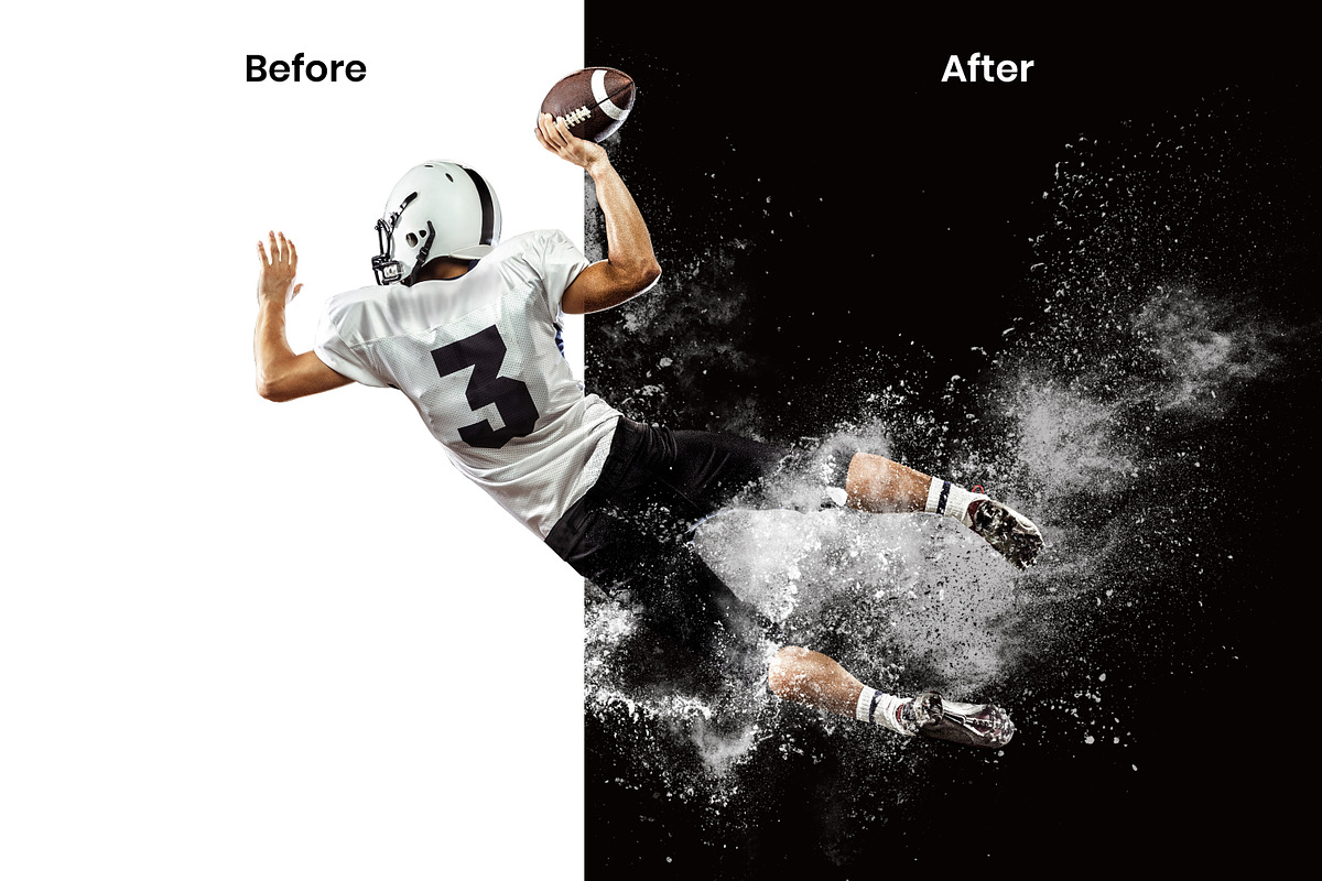 Powder Explosion Photo Effect, a Brushes & More by Pixel Gallery (Photo 8 of 10)