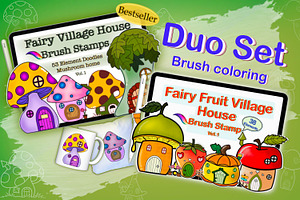 Build Design House Fairy Coloring