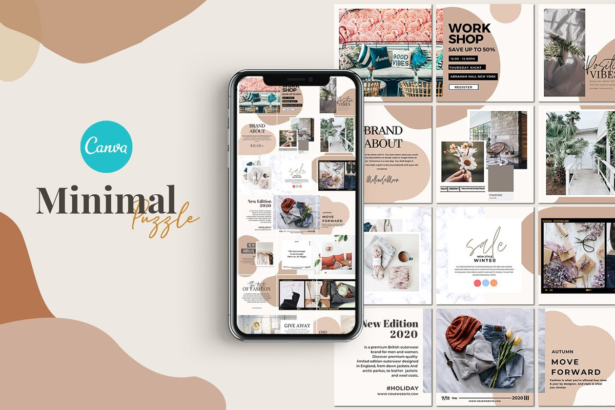 Canva | PS Puzzle Bundle, a Social Media Template by Analogi Studio (Photo 8 of 36)