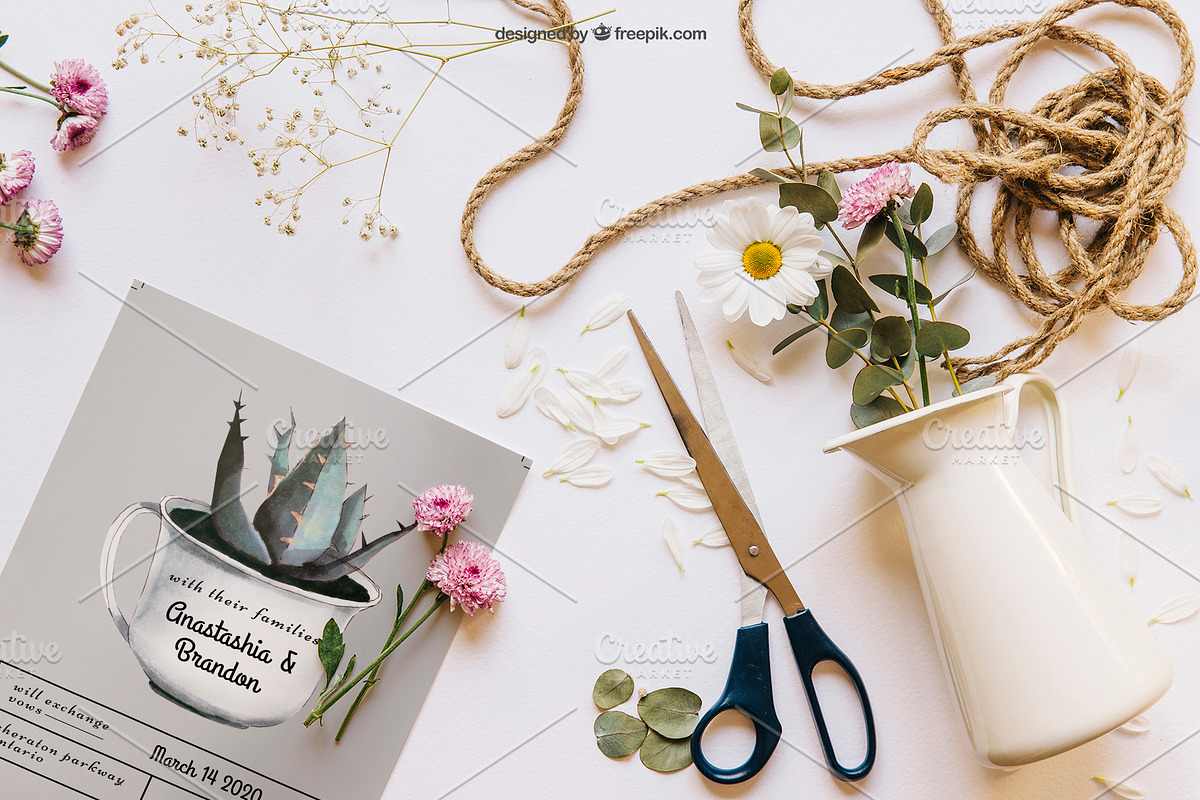 Cactus Wedding Invitation, an Invitation Template by Cyrah's Collection (Photo 3 of 4)
