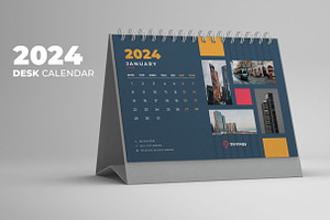 Desk Calendar 2024