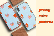 Groovy retro set 70s, 80s, 90s, a Pattern Graphic by Le.nart (Thumbnail 3 of 8)