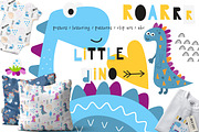 Nursery Art Little Dino, an Animal Illustration by Nursery Art (Thumbnail 1 of 11)