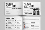 Architecture Portfolio Layout, a Brochure Template by ContestDesign (Thumbnail 2 of 5)
