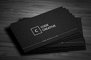 Modern Dark Pixels Business Cards, a Business Card Template by Galaxiya (Thumbnail 4 of 8)