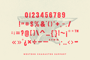 Anvil - Woodblock Display Font