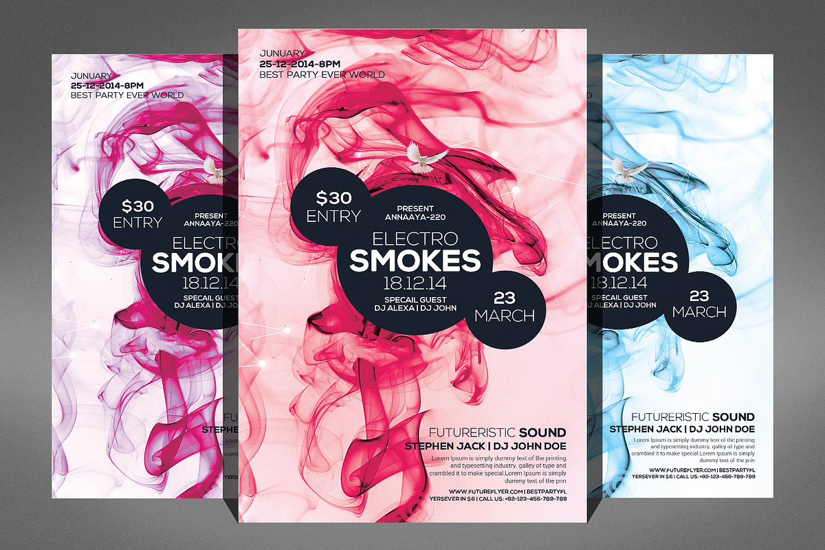100 Party Flyer Bundle, a Flyer Template by Graphic Templates (Photo 86 of 101)