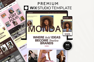 Creative Wix Studio Website Template, a Wix Template by AdvertFox
