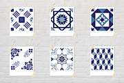 Vector seamless azulejos patterns., a Pattern Graphic by Getalo Viktoriia (Thumbnail 6 of 8)