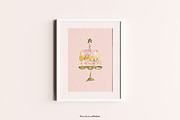 Watercolor Cakes Clipart, an Illustration by MariaScaroniAtelier (Thumbnail 4 of 6)