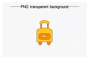 Luggage and Travel Bag Icons, an Icon by Designfour (Thumbnail 6 of 6)