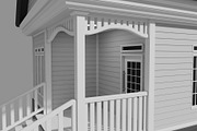 House Building - Type 1, an Architecture 3D Model by mrfauzi (Thumbnail 17 of 22)