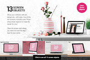 Feminine Scene Creator, a Product Mockup by Canvy (formerly Place.to) (Thumbnail 3 of 4)