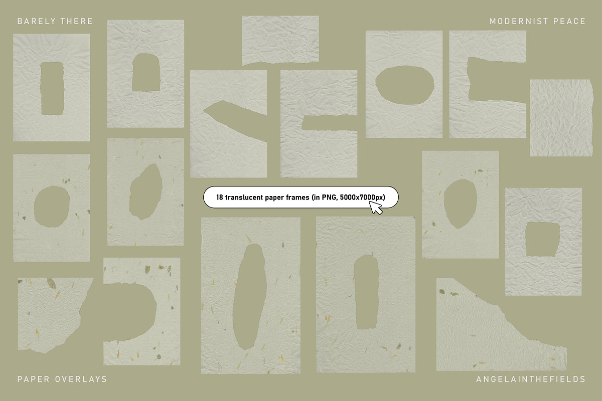 BARELY THERE Minimal Paper Overlays, an Object Graphic by angelainthefields (Photo 8 of 12)
