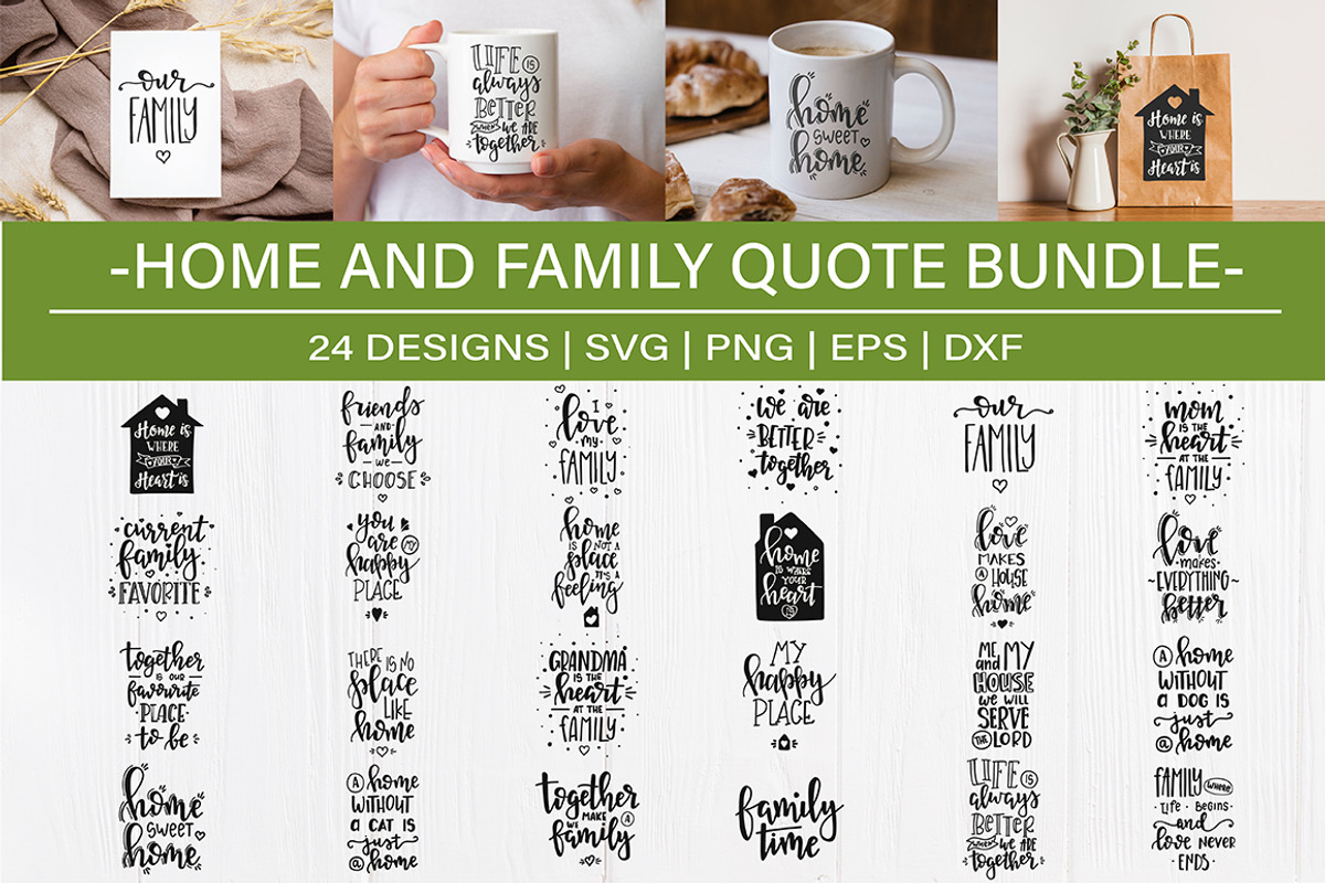 Home part 1 SVG Bundle design set, a Decorative Illustration by Tatti Graphic Studio (Photo 1 of 6)