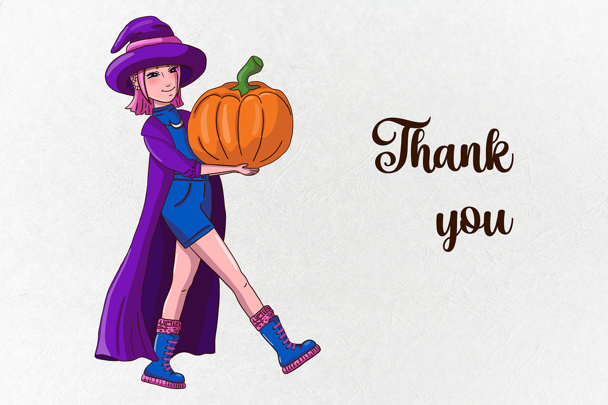 Witch character design, a Person Illustration by VaraNa Art (Photo 9 of 9)