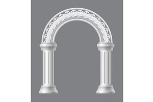 Ancient roman arch, an Object Illustration by Things for designers