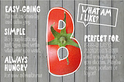 Organic the healthiest font family., a Sans Serif Font by Vitek Graphic (Thumbnail 4 of 5)