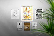 Gallery Wall Ai Templates, a Flyer Template by Treich Design (Thumbnail 1 of 12)