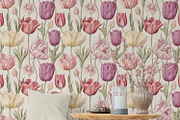 Vintage Botanicals Floral Patterns, a Pattern Graphic by Olya Creative (Thumbnail 7 of 18)