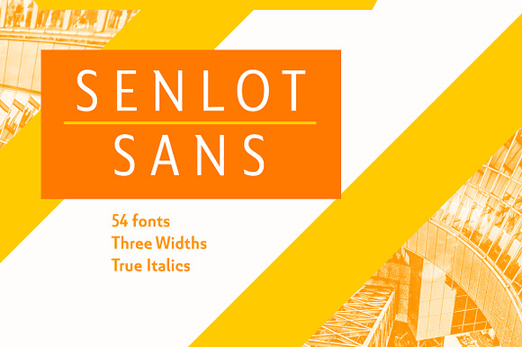 Senlot Sans preview 2