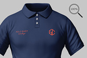 High Quality Polo Shirt Mockup, a Shirt Mockup by graphiccrew (Thumbnail 13 of 13)