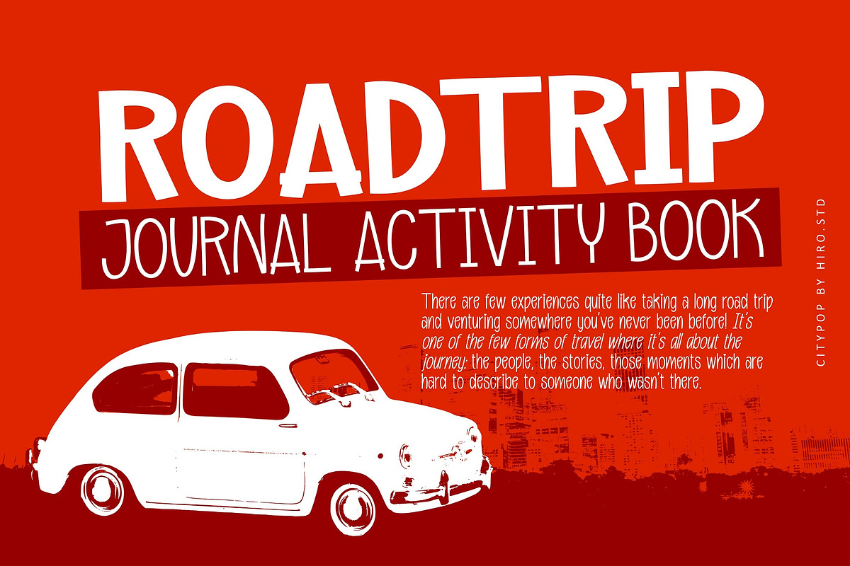 Citypop - Handwritten Font Family, a Script Font by HIRO.std (Photo 4 of 10)