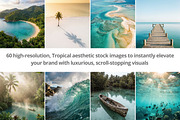 Tropical Ocean Stock Photos, a Nature Photo by Selenique Studio (Thumbnail 2 of 9)
