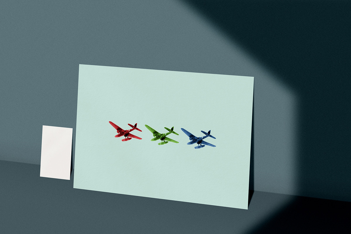 Astria Stationery Mock-Up Kit, a Print Template by Eugene Tantsurin (Photo 2 of 10)