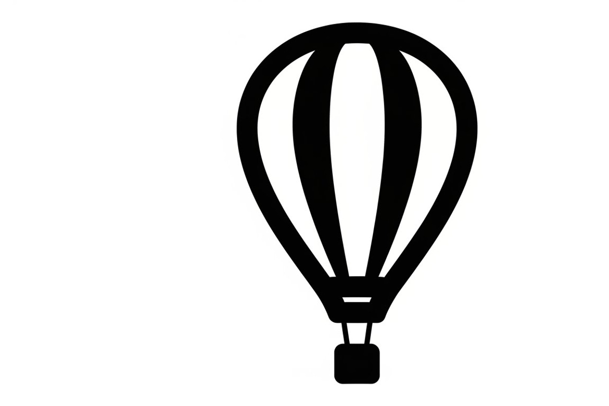 hot air balloon silhouettes, an Illustration by Amazin_art (Photo 13 of 31)