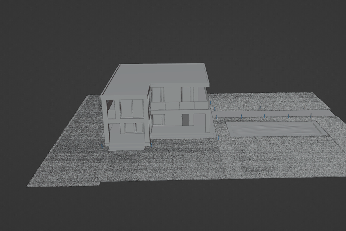 Modern Two-Storey Villa with Pool 3D, an Architecture 3D Model by Casa Mandarina (Photo 7 of 10)